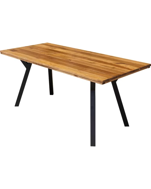 Standard Rustic Tables – L-shape legs